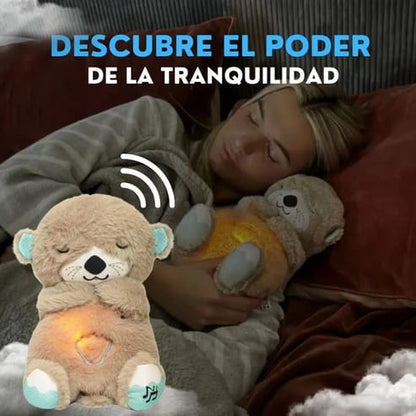PELUCHE RELAJANTE QUE RESPIRA, CON LUZ..