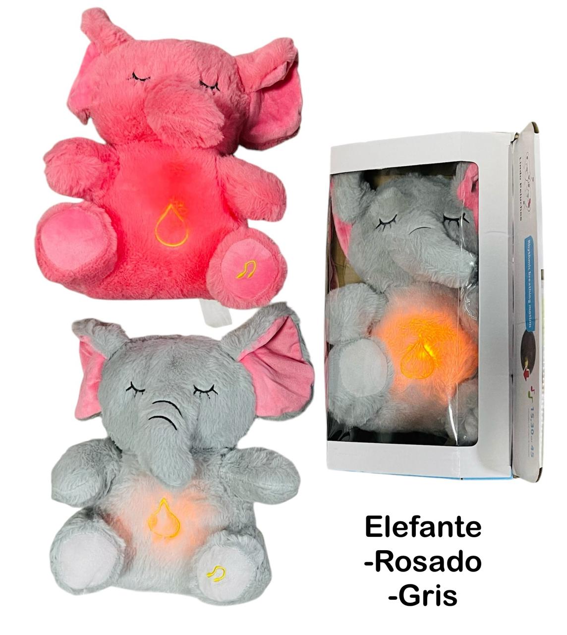 PELUCHE RELAJANTE QUE RESPIRA, CON LUZ..